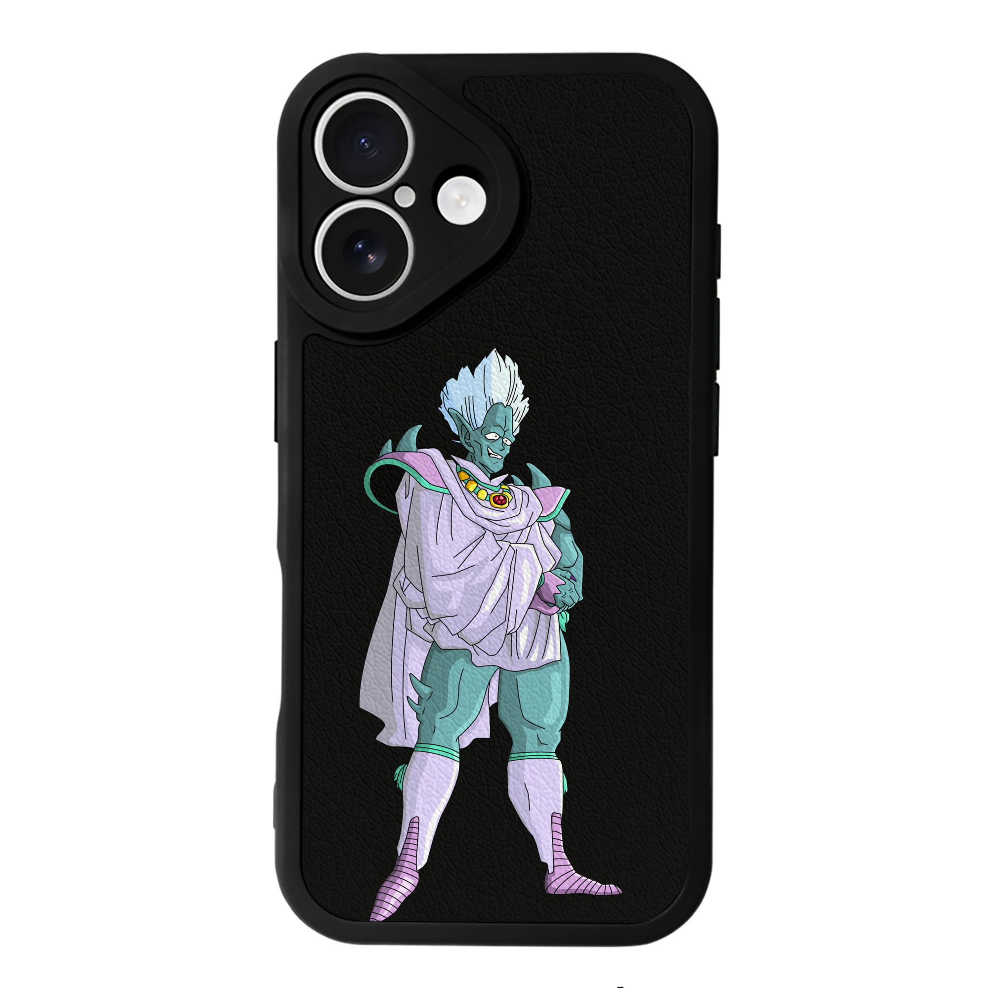 （画像用） ドラゴンボール DRAGON BALL 【iPhone 16シリーズ対応】シリコンスマホケース（レザー調） 材質：シリコン